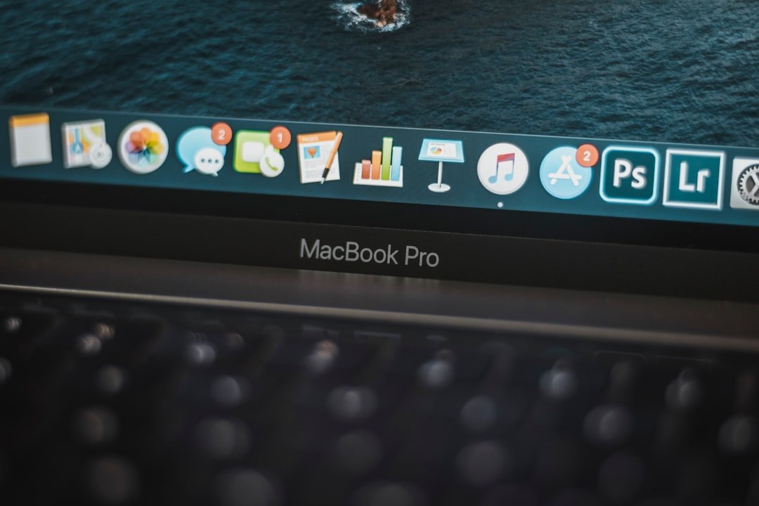 Photo Macbook with ebook app