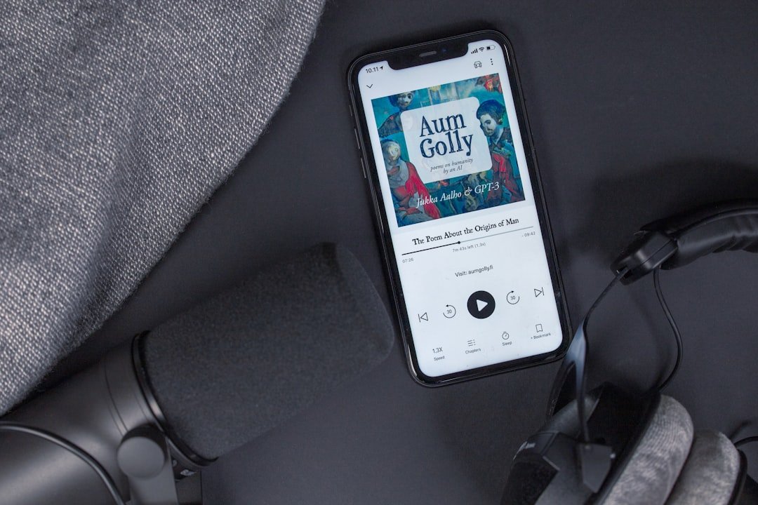 Photo Ebook and headphones