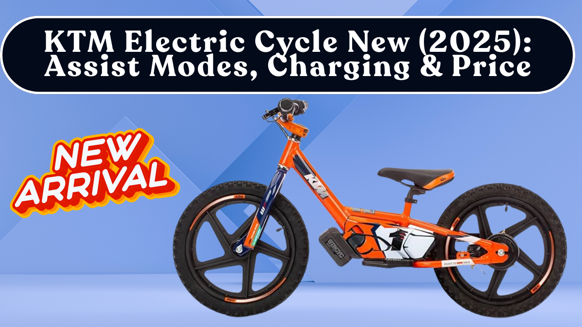 KTM Electric Cycle New (2025): Assist Modes, Charging & India Price