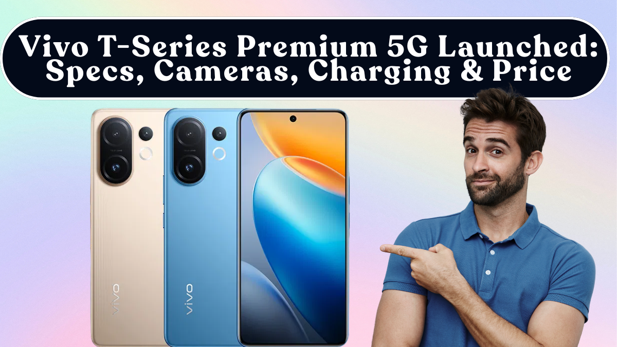 Vivo T-Series Premium 5G Launched: Specs, Cameras, Charging & Price