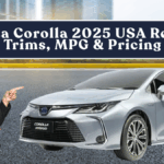Toyota Corolla 2025 USA Review: Trims, MPG & Pricing