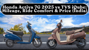 Honda Activa 7G 2025 vs TVS iQube: Mileage, Ride Comfort & Price (India)