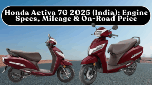 Honda Activa 7G 2025 (India): Engine Specs, Mileage & On-Road Price