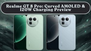 Realme GT 8 Pro: Curved AMOLED & 120W Charging Preview