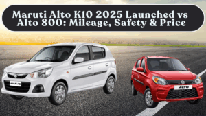 Maruti Alto K10 2025 Launched vs Alto 800: Mileage, Safety & Price in India