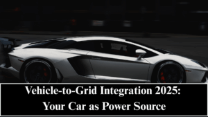 Vehicle-to-Grid Integration 2025: Your Car as Power Source