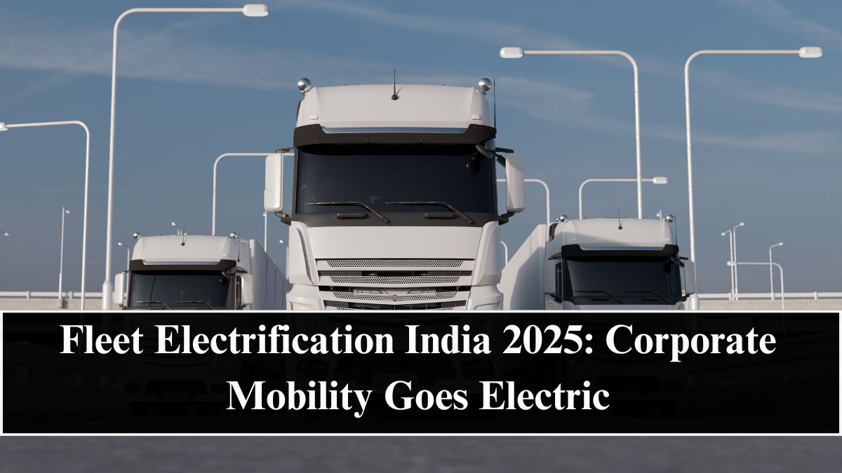 Fleet Electrification India 2025: Corporate Mobility Goes Electric