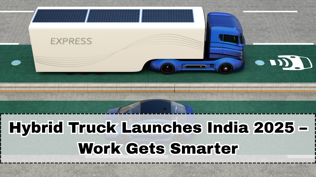 Hybrid Truck Launches India 2025 – Work Gets Smarter