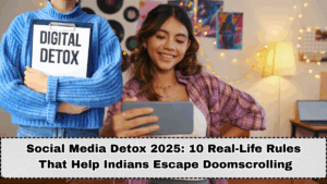 Social Media Detox 2025: 10 Real-Life Rules That Help Indians Escape Doomscrolling
