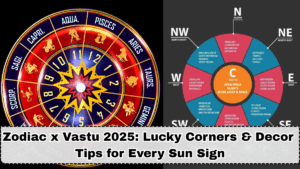 Zodiac x Vastu 2025: Lucky Corners & Decor Tips for Every Sun Sign