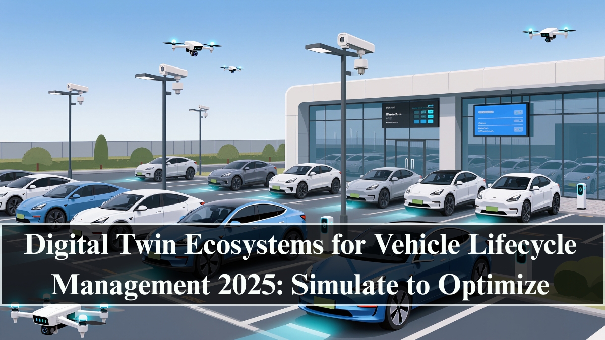 Digital Twin Ecosystems for Vehicle Lifecycle Management 2025: Simulate to Optimize