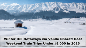 Winter Hill Getaways via Vande Bharat: Best Weekend Train Trips Under ₹8,000 in 2025