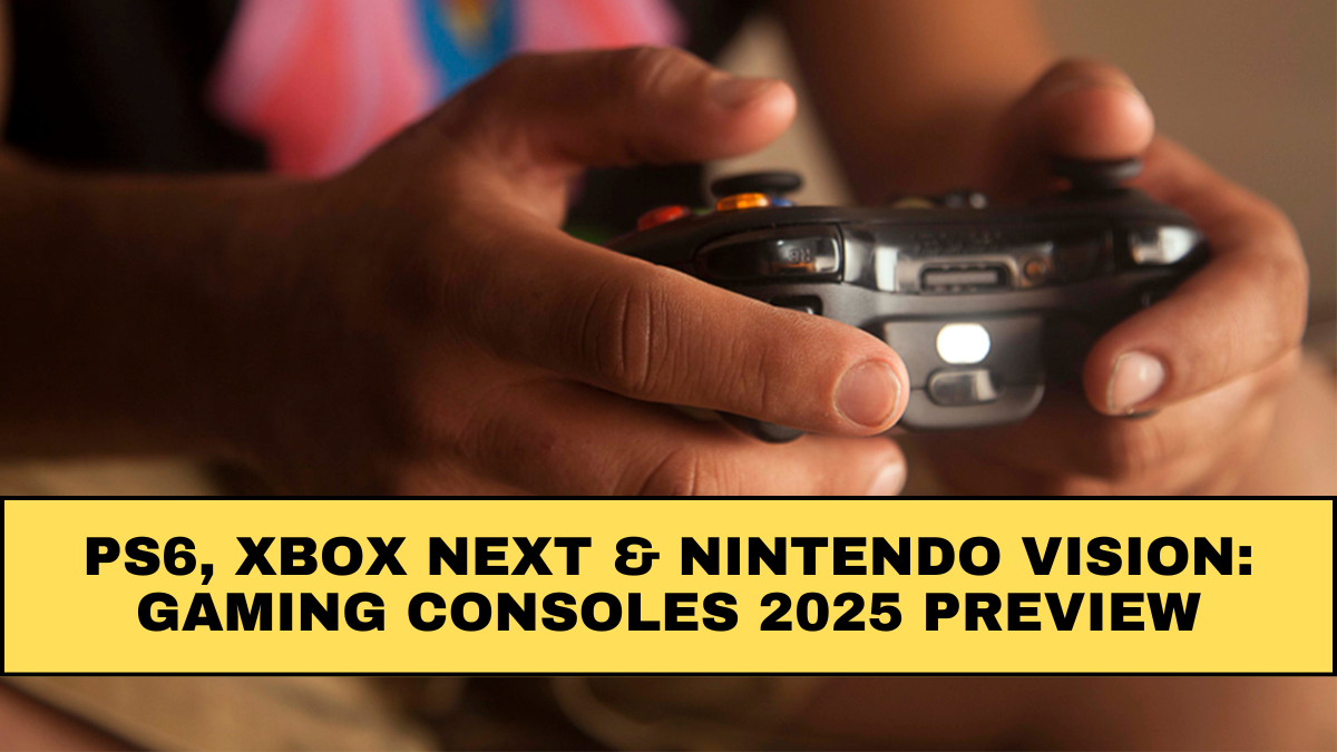 PS6, Xbox Next & Nintendo Vision: Gaming Consoles 2025 Preview