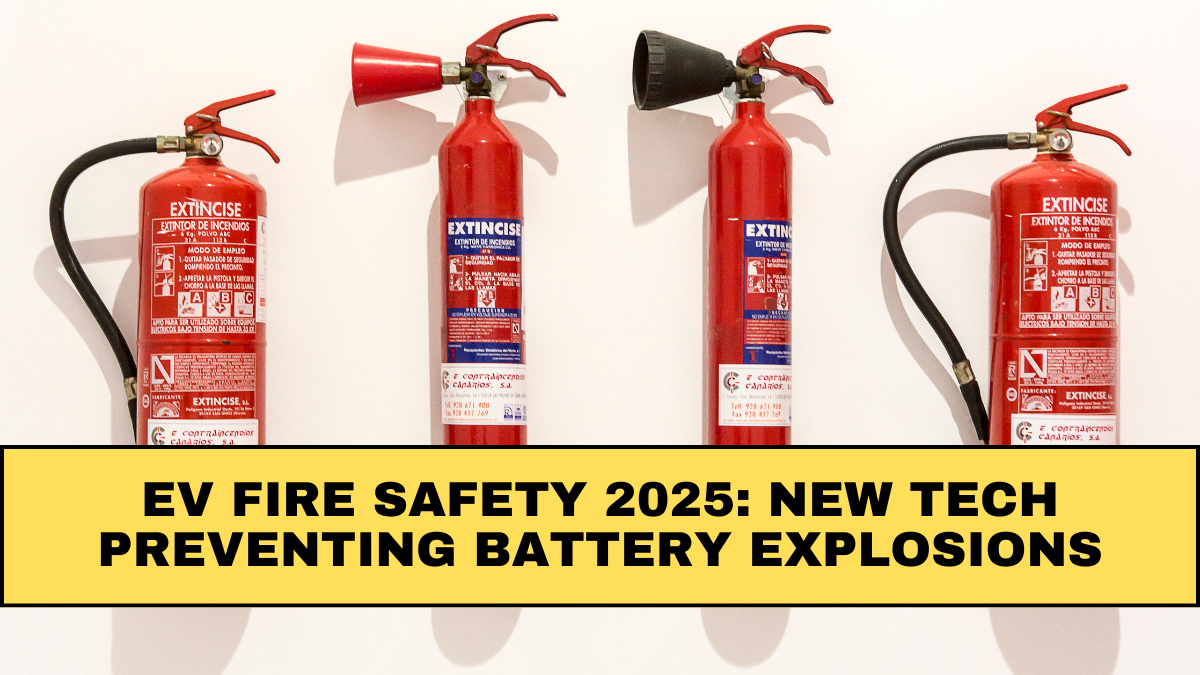 EV Fire Safety 2025: New Tech Preventing Battery Explosions