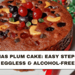 Christmas Plum Cake: Easy Step-by-Step Recipe + Eggless & Alcohol-Free Options