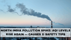 North India Pollution Spike: AQI Levels Rise Again — Causes & Safety Tips
