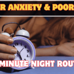 Winter Anxiety & Poor Sleep: The 10-Minute Night Routine That Actually Helps