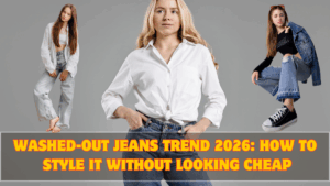 Washed-Out Jeans Trend 2026: How to Style It Without Looking Cheap