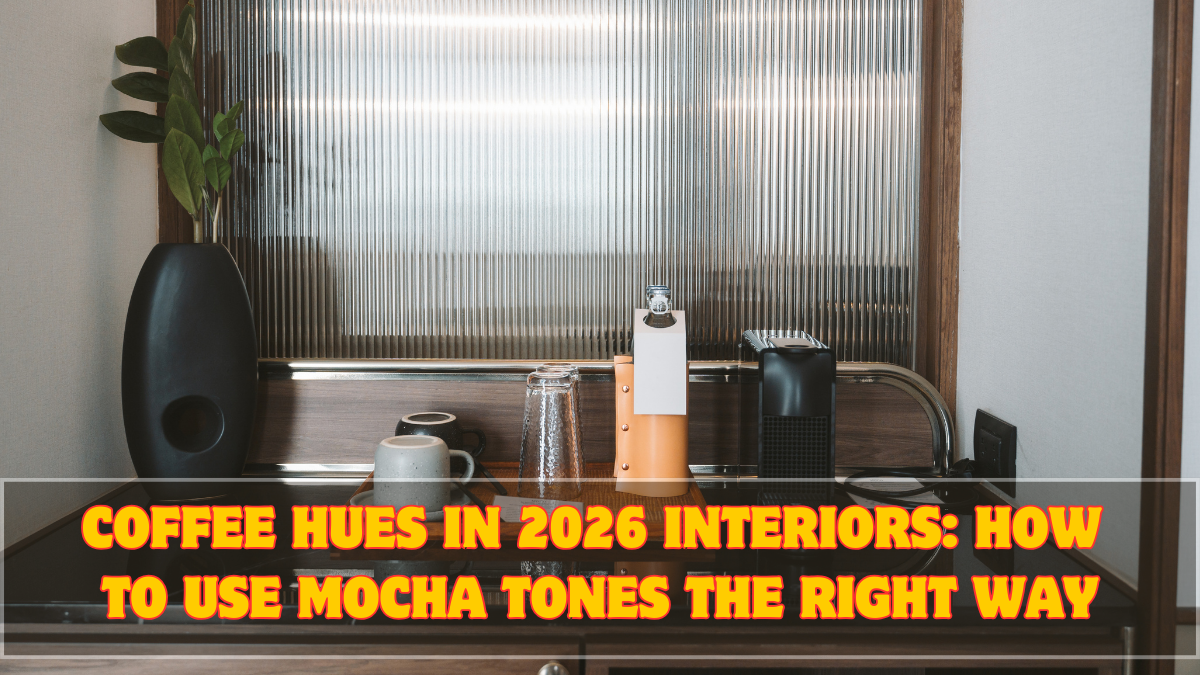 Coffee Hues in 2026 Interiors: How to Use Mocha Tones the Right Way