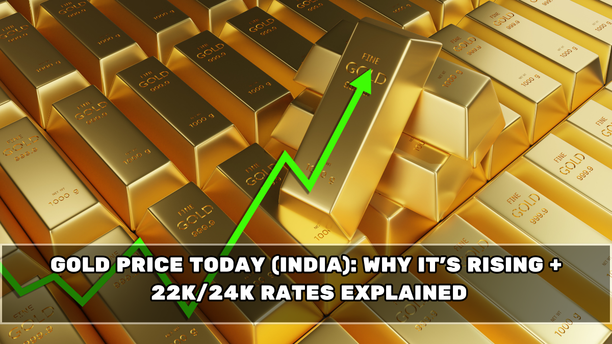 Gold Price Today (India): Why It’s Rising + 22K/24K Rates Explained