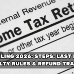 ITR Filing 2026: Steps, Last Date, Penalty Rules & Refund Tracking