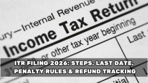 ITR Filing 2026: Steps, Last Date, Penalty Rules & Refund Tracking