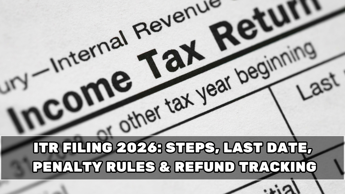 ITR Filing 2026: Steps, Last Date, Penalty Rules & Refund Tracking