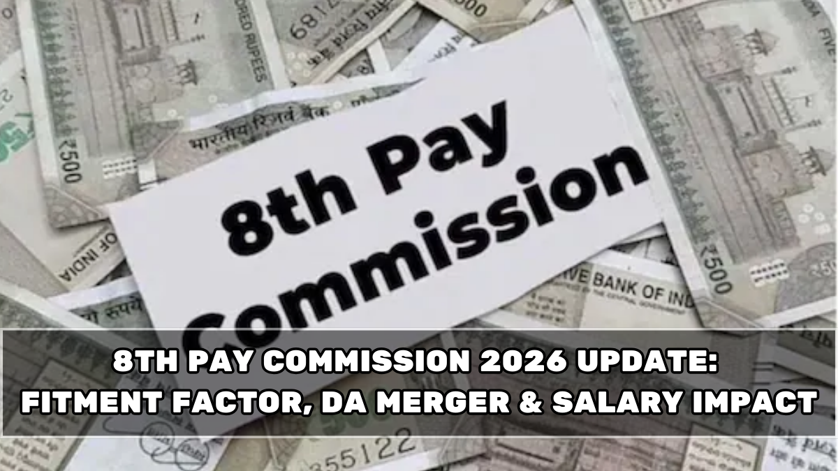 8th Pay Commission 2026 Update: Fitment Factor, DA Merger & Salary Impact