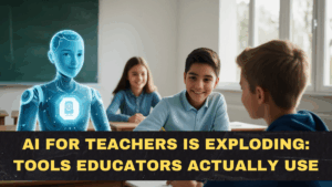 AI for Teachers Is Exploding in 2026: The Tools Educators Actually Use (and the Risks They Hate)