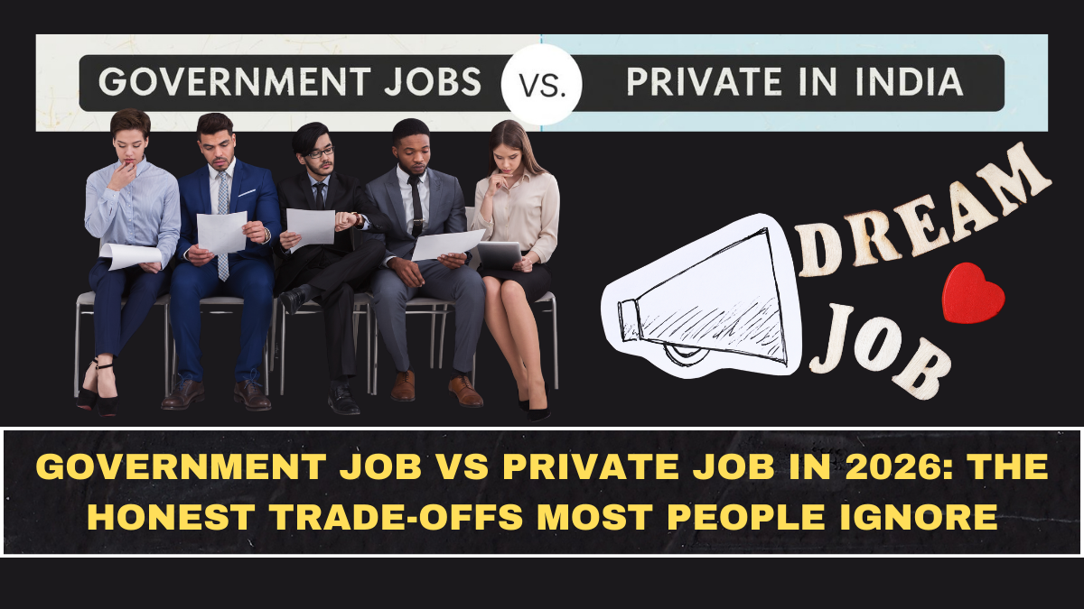 Government Job vs Private Job in 2026: The Honest Trade-Offs Most People Ignore