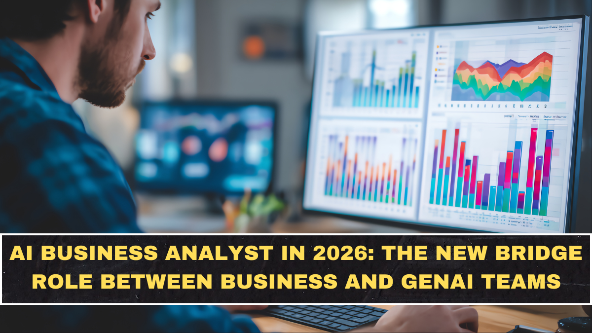 AI Business Analyst in 2026: The New Bridge Role Between Business and GenAI Teams