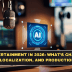 AI in Entertainment in 2026: What’s Changing in Dubbing, Localization, and Production Quality