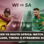 West Indies vs South Africa: Match Preview, Squads, Timing & Streaming Guide