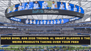 Super Bowl Ads 2026 Trends: AI, Smart Glasses & The Weird Products Taking Over Your Feed