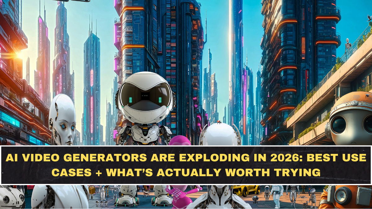 AI Video Generators Are Exploding in 2026: Best Use Cases + What’s Actually Worth Trying