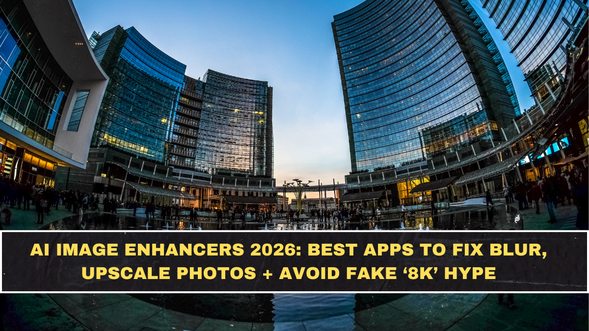 AI Image Enhancers 2026: Best Apps to Fix Blur, Upscale Photos + Avoid Fake ‘8K’ Hype