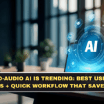 Text-to-Audio AI Is Trending: Best Uses for Creators + Quick Workflow That Saves Hours