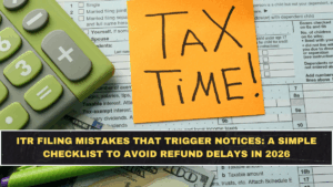 ITR Filing Mistakes That Trigger Notices: A Simple Checklist to Avoid Refund Delays in 2026