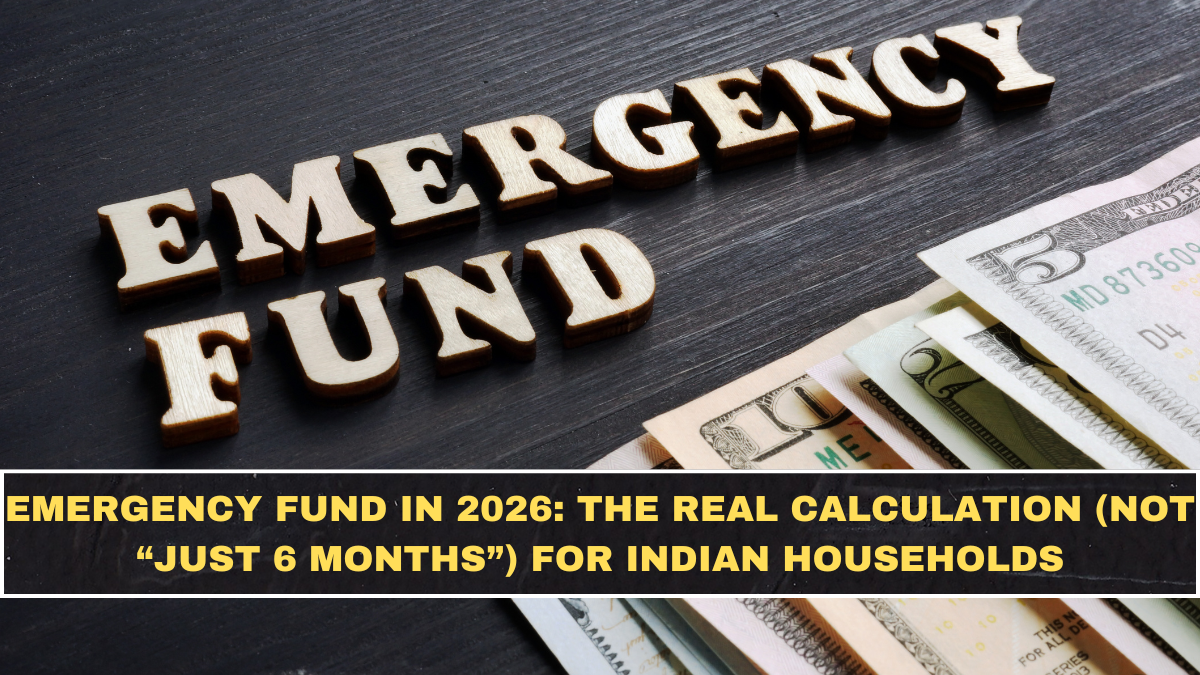Emergency Fund in 2026: The Real Calculation (Not “Just 6 Months”) for Indian Households