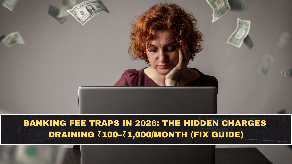 Banking Fee Traps in 2026: The Hidden Charges Draining ₹100–₹1,000/Month (Fix Guide)