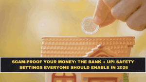 Scam-Proof Your Money: The Bank + UPI Safety Settings Everyone Should Enable in 2026