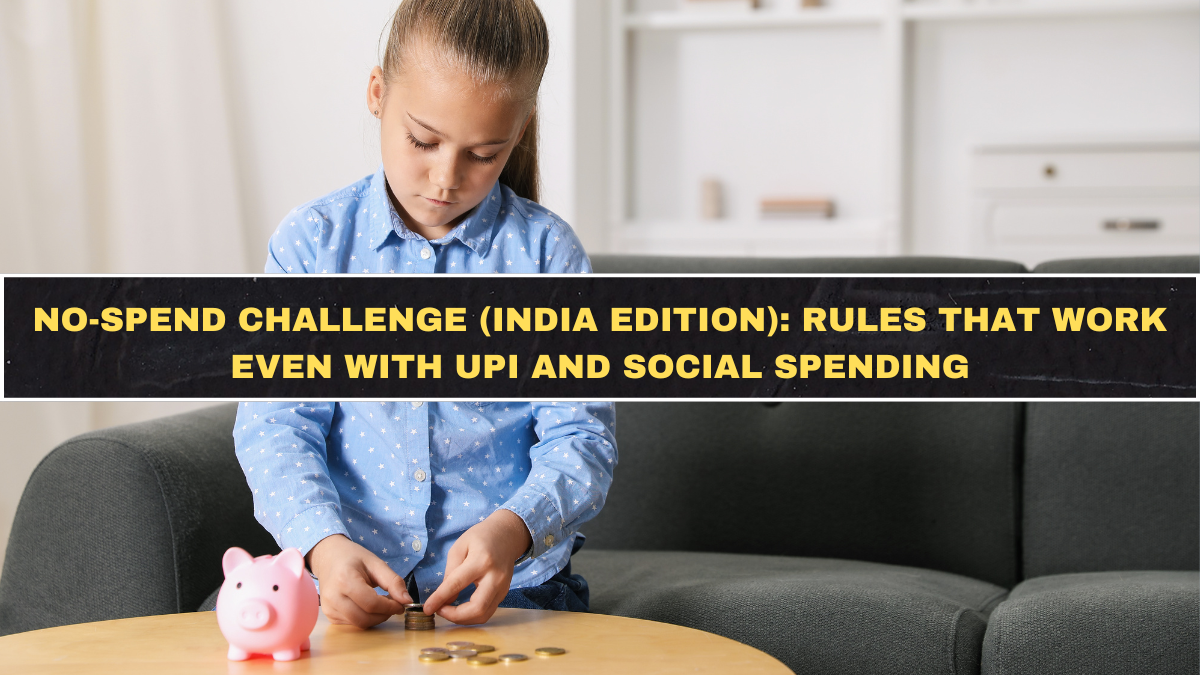 No-Spend Challenge (India Edition): Rules That Work Even With UPI and Social Spending