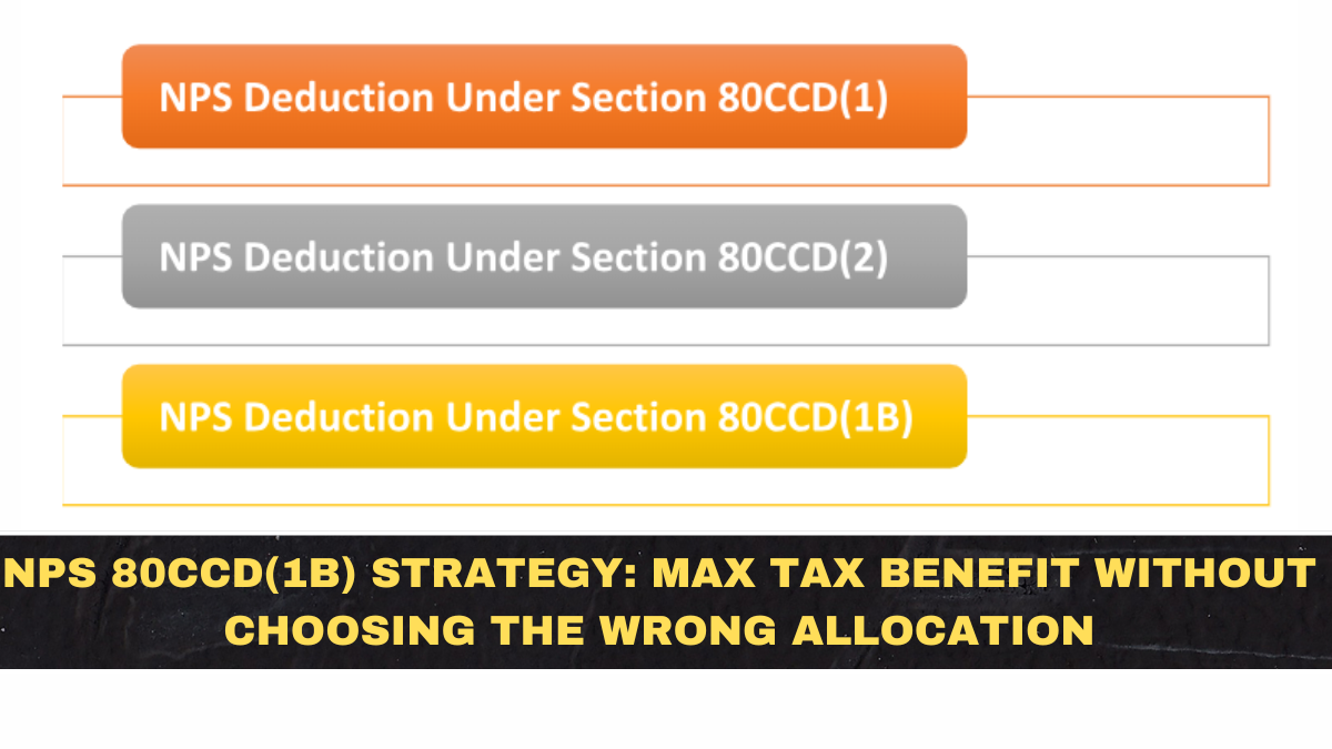 NPS 80CCD(1B) Strategy: Max Tax Benefit Without Choosing the Wrong Allocation