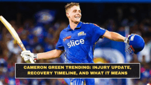 Cameron Green Trending: Injury Update, Recovery Timeline, and What It Means