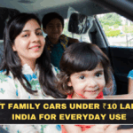 Best Family Cars Under ₹10 Lakh in India for Everyday Use