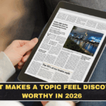 What Makes a Topic Feel Discover-Worthy in 2026
