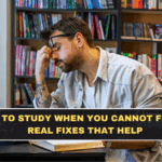 How to Study When You Cannot Focus: Real Fixes That Help