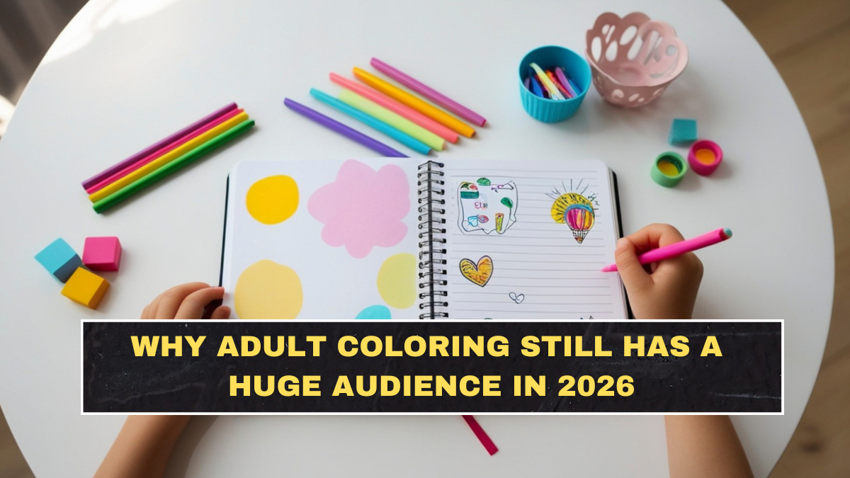Why Adult Coloring Still Has a Huge Audience in 2026