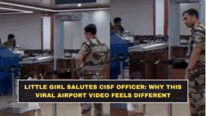 Little Girl Salutes CISF Officer: Why This Viral Airport Video Feels Different