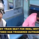 Men Destroy Train Seat for Reel: Why This Viral Video Has Triggered Outrage